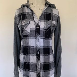 Flannel sweater